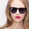 Miami Vice Black AcetateSunglass Frames for Women from EyeBuyDirect