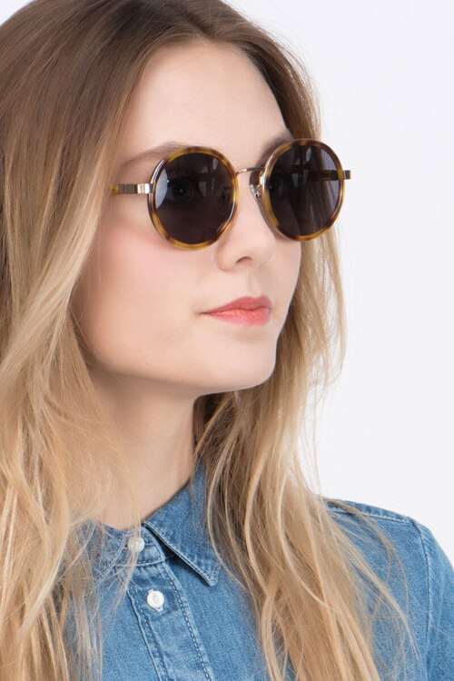Bounce Tortoise AcetateSunglass Frames for Women from EyeBuyDirect