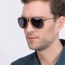 Duke Brown AcetateSunglass Frames for Men from EyeBuyDirect