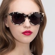 Till Sunset Tortoise Acetate, MetalSunglass Frames for Women from EyeBuyDirect