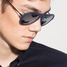 Riot Matte Blue AcetateSunglass Frames for Men from EyeBuyDirect