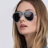 Riot Light Blue AcetateSunglass Frames for Women from EyeBuyDirect