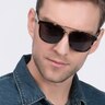 Crown Tortoise AcetateSunglass Frames for Men from EyeBuyDirect