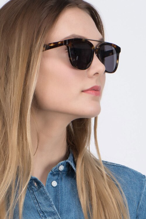 Crown Tortoise AcetateSunglass Frames for Women from EyeBuyDirect
