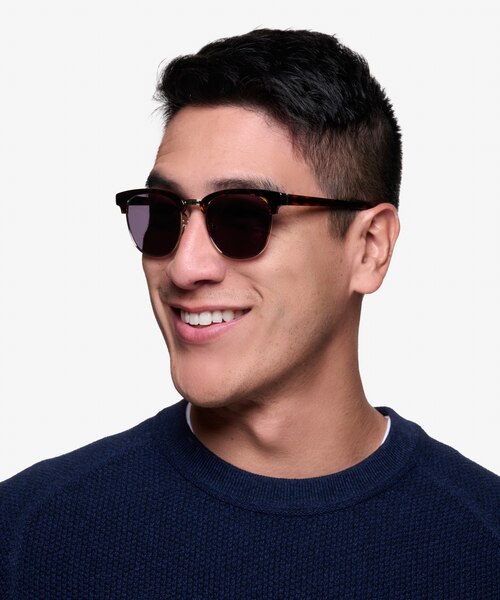 Somebody New Tortoise Acetate, MetalSunglass Frames for Men from EyeBuyDirect