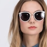 Crush Ivory Acetate-metalSoleil de Lunette de vue pour Femmes d'EyeBuyDirect