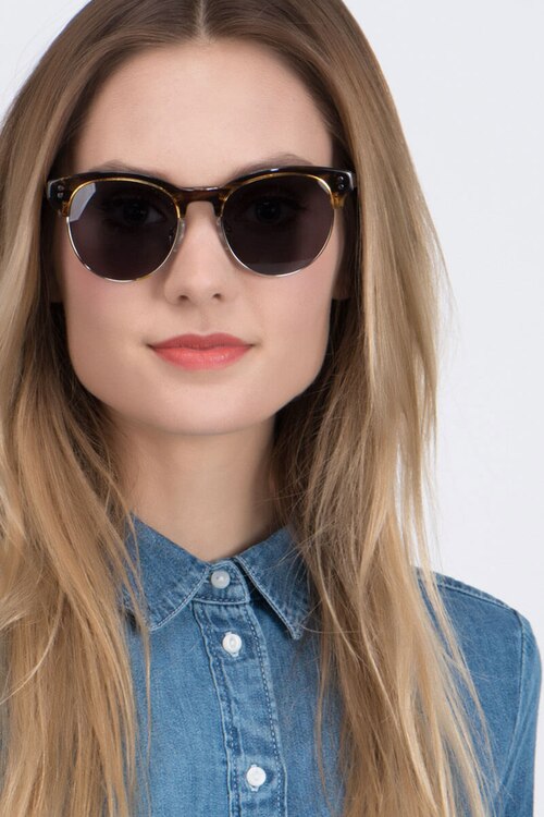 College Brown AcetateSunglass Frames for Women from EyeBuyDirect
