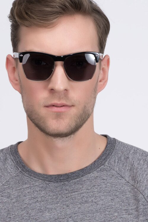 Ferris Black AcetateSunglass Frames for Men from EyeBuyDirect