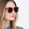 Haute Couture Dark Red AcétateSoleil de Lunette de vue pour Femmes d'EyeBuyDirect
