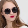 Well Black AcetateSunglass Frames for Women from EyeBuyDirect