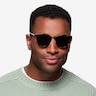 Sun Nostalgia Caramel Acetate-metalSoleil de Lunette de vue pour Hommes d'EyeBuyDirect