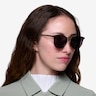 Sun Nostalgia Caramel Acetate-metalSoleil de Lunette de vue pour Femmes d'EyeBuyDirect