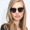 Sun Nostalgia Charcoal AcetateSunglass Frames for Women from EyeBuyDirect