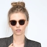 Sun Nostalgia Cinnamon Acetate-metalSunglass Frames for Women from EyeBuyDirect