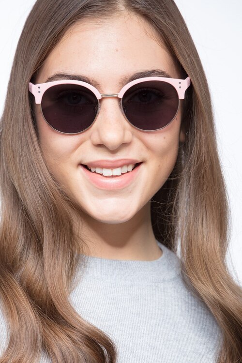 Samba Pink Plastic-metalSunglass Frames for Women from EyeBuyDirect