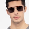 Decode Tortoise Bronze Acetate-metalSunglass Frames for Men from EyeBuyDirect