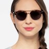 Sands Gray Acetate-metalSunglass Frames for Women from EyeBuyDirect