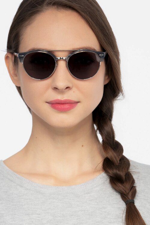 Sands Tortoise Acetate-metalSunglass Frames for Women from EyeBuyDirect