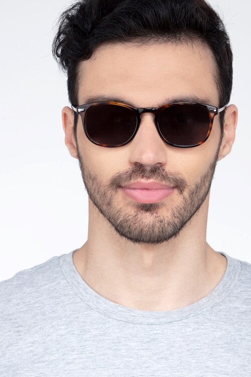 Council Écailles Acetate-metalSoleil de Lunette de vue pour Hommes d'EyeBuyDirect