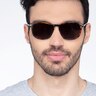 Council Écailles Acetate-metalSoleil de Lunette de vue pour Hommes d'EyeBuyDirect