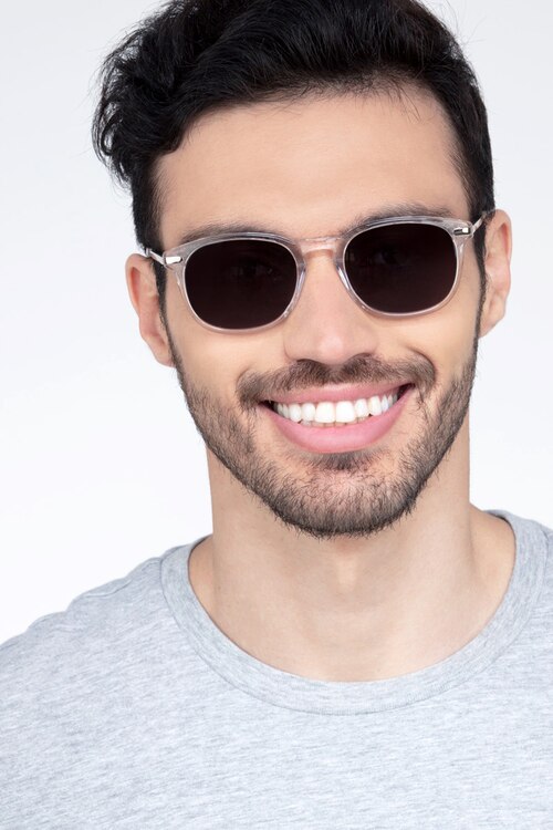Council Clear Acetate-metalSunglass Frames for Men from EyeBuyDirect