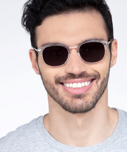 Council Clear Acetate, MetalSunglass Frames for Men from EyeBuyDirect