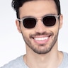 Council Clear Acetate-metalSunglass Frames for Men from EyeBuyDirect