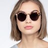 Kiri Écailles Acetate-metalSoleil de Lunette de vue pour Femmes d'EyeBuyDirect