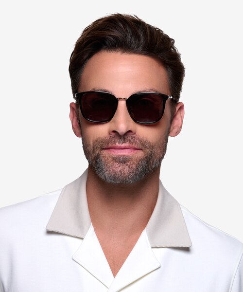 Yuma Tortoise Acetate-metalSunglass Frames for Men from EyeBuyDirect