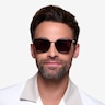Yuma Tortoise Acetate-metalSunglass Frames for Men from EyeBuyDirect