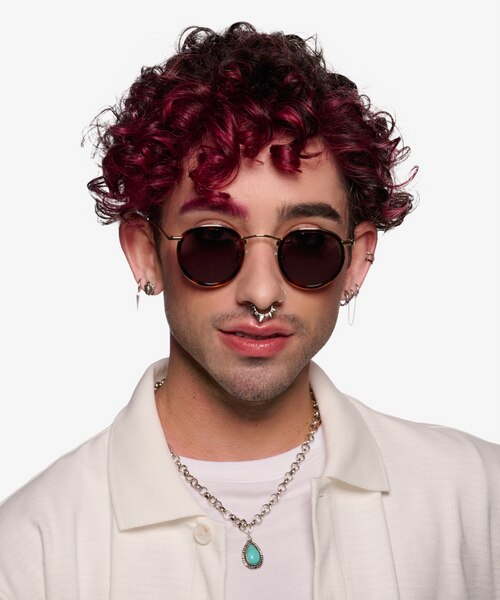 Rollin Écailles Acetate-metalSoleil de Lunette de vue pour Hommes d'EyeBuyDirect
