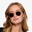 Rollin Tortoise Acetate, MetalSunglass Frames for Women from EyeBuyDirect