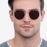 Critic Black Acetate-metalSunglass Frames for Men from EyeBuyDirect