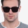Griffith Black Acetate-metalSunglass Frames for Men from EyeBuyDirect