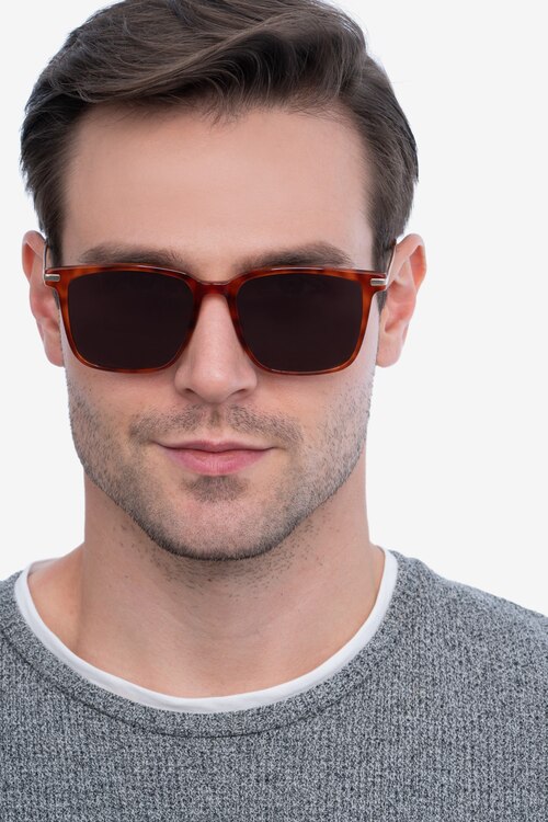 Griffith Light Tortoise Acetate-metalSunglass Frames for Men from EyeBuyDirect
