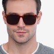Griffith Light Tortoise Acetate, MetalSunglass Frames for Men from EyeBuyDirect
