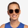 Canopy Clear Yellow Acetate-metalSunglass Frames for Women from EyeBuyDirect