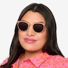 Crush Coral Acetate-metalSunglass Frames for Women from EyeBuyDirect