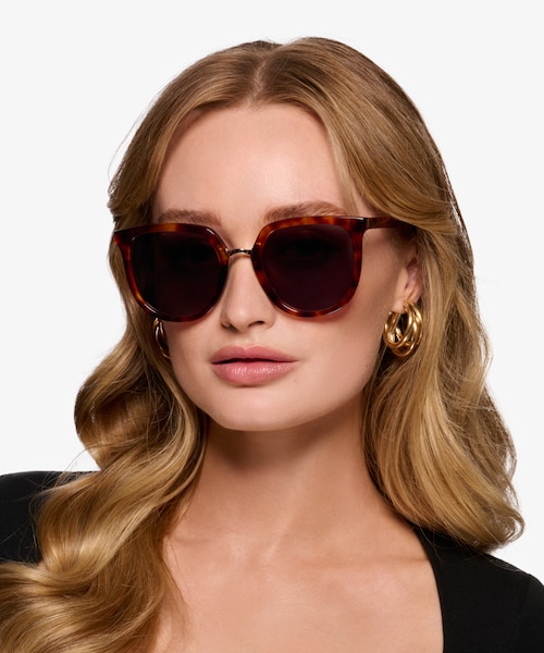 Shannon Tortoise AcetateSunglass Frames for Women from EyeBuyDirect