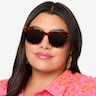 Erica Tortoise Acetate-metalSunglass Frames for Women from EyeBuyDirect