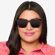 Erica Coffee Acetate, MetalSunglass Frames for Women from EyeBuyDirect
