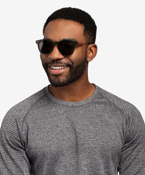 Pangea Dark Green AcetateSunglass Frames for Men from EyeBuyDirect
