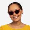 Santa Cruz Clear Pink AcetateSunglass Frames for Women from EyeBuyDirect