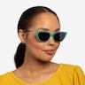 Santa Cruz Blue AcetateSunglass Frames for Women from EyeBuyDirect
