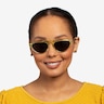 Satellite Clear Yellow AcetateSunglass Frames for Women from EyeBuyDirect