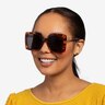 Hollywood Tortoise AcetateSunglass Frames for Women from EyeBuyDirect
