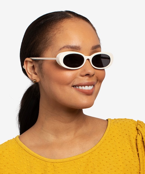 Winona Beige AcetateSunglass Frames for Women from EyeBuyDirect