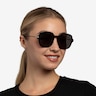 Salvador Black AcetateSunglass Frames for Women from EyeBuyDirect