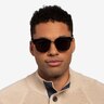 Monte Carlo Black Gunmetal AcetateSunglass Frames for Men from EyeBuyDirect