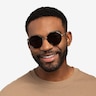 Hinode Black Gunmetal AcetateSunglass Frames for Men from EyeBuyDirect